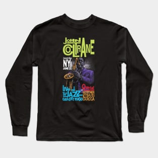 Coltrane Live Poster 2 Long Sleeve T-Shirt